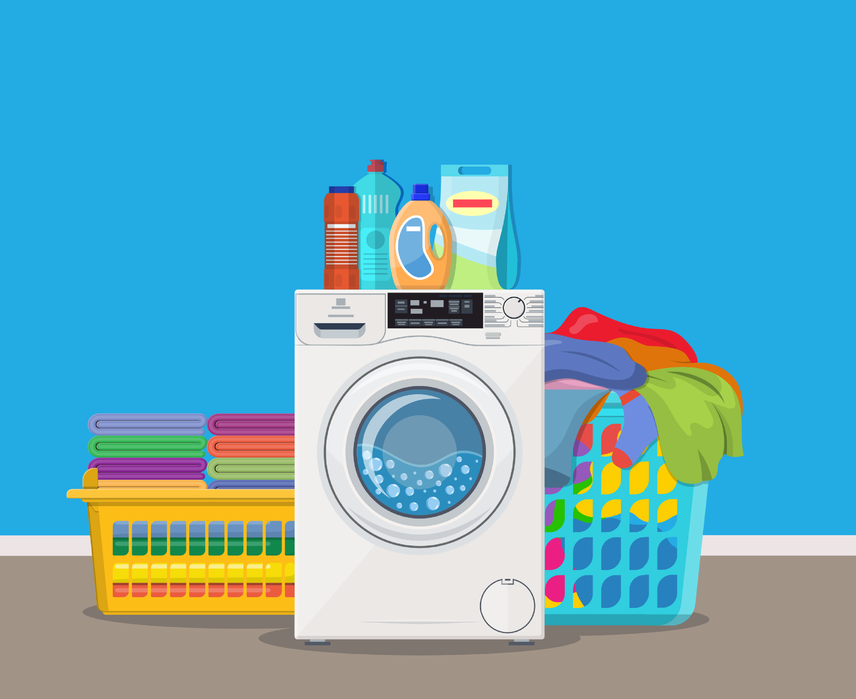Commercial Laundry Shutterstock 2474820967